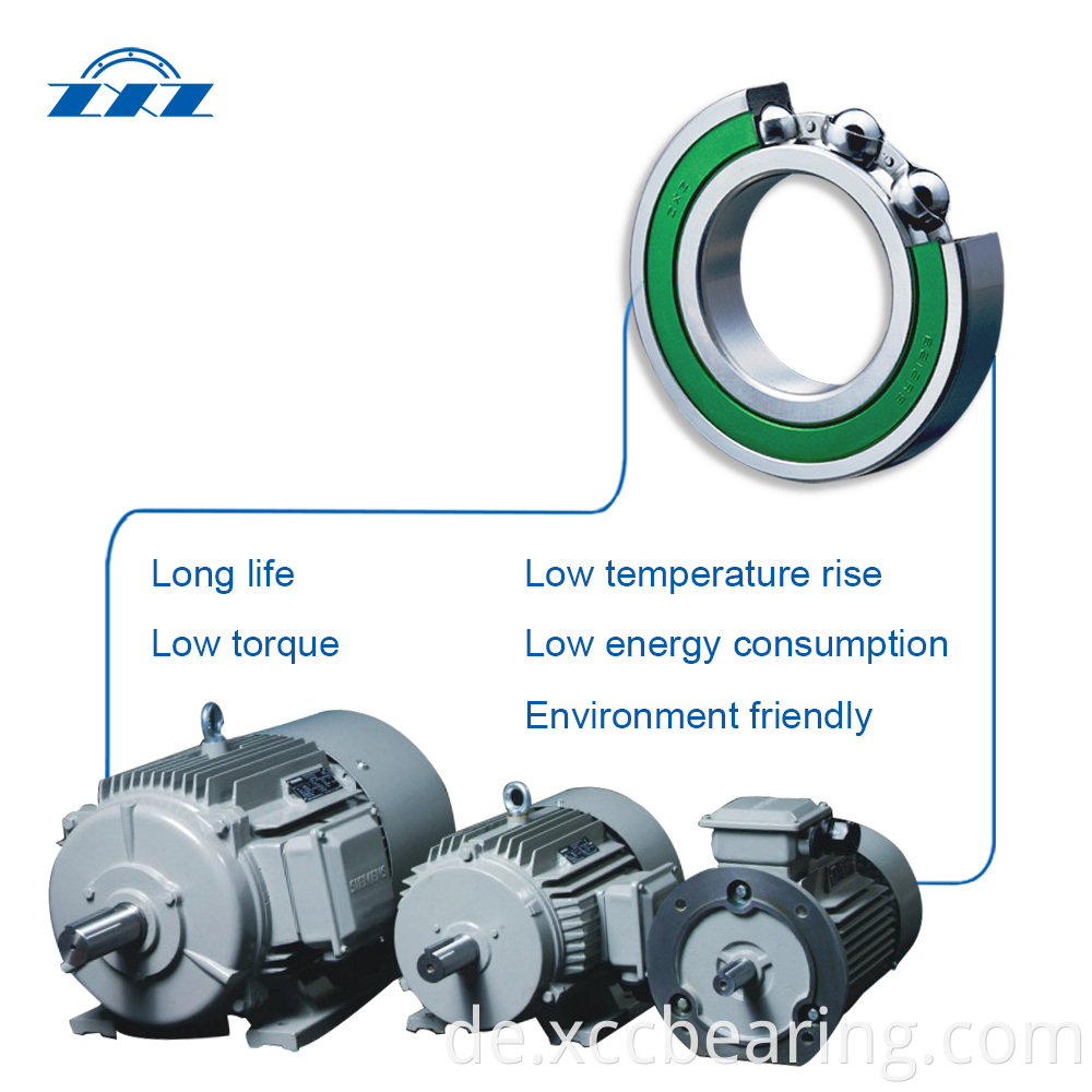 Motor Bearings Low Friction Ball Bearings